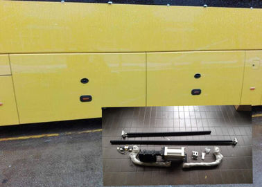 Mecanismo neumático de la puerta del equipaje del autobús de control con el cilindro izquierdo y derecho